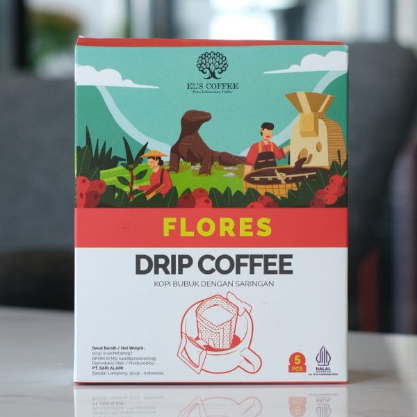 El's Drip Coffee Kopi Flores 10Gr 5Pcs