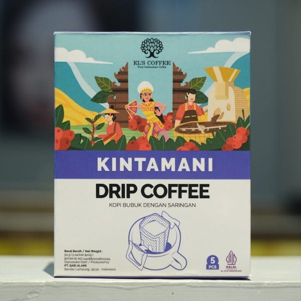 El's Drip Coffee Bali Kintamani 10Gr 5Pcs