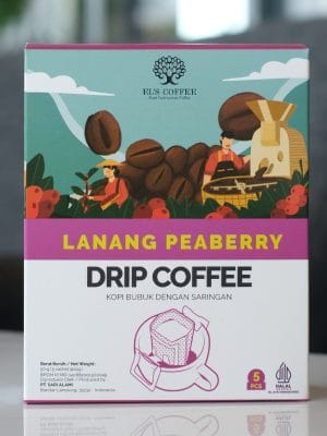 El's Drip Coffee Lanang Peaberry 10Gr 5Pcs