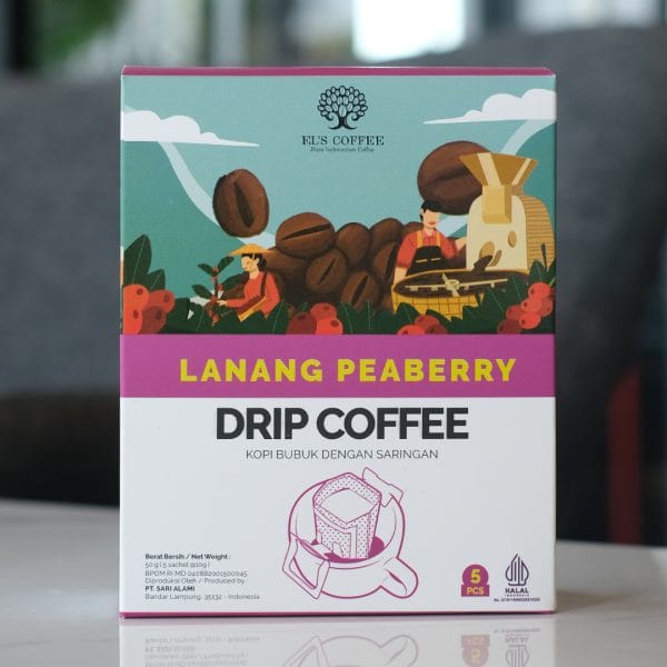 El's Drip Coffee Lanang Peaberry 10Gr 5Pcs