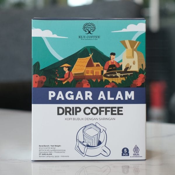 El's Drip Coffee Kopi Pagar Alam 10Gr 5Pcs