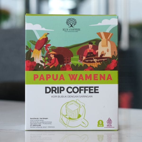 El's Drip Coffee Papua Wamena 10Gr 5Pcs